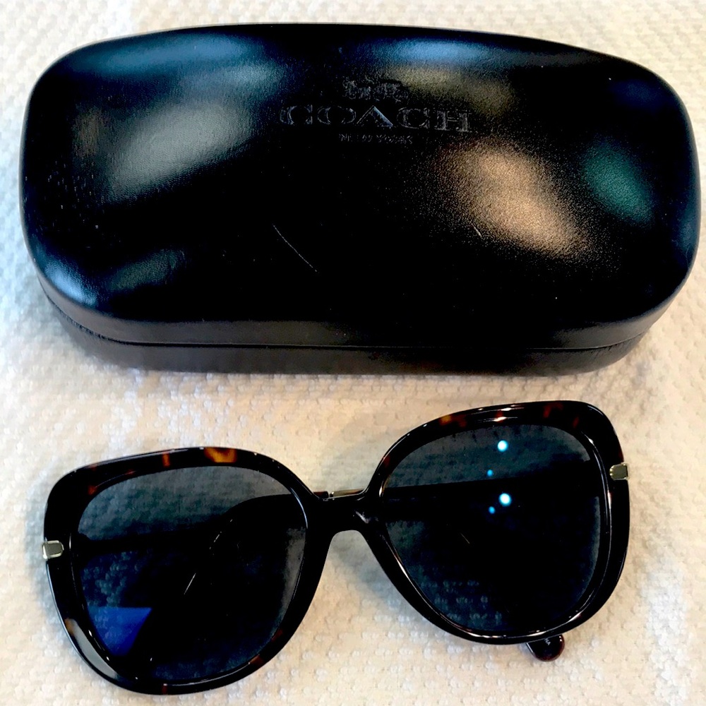 Coach Tortoise Shell Sunglasses